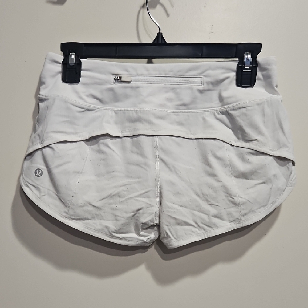 lululemon athletica White High-Rise Athletic Shorts - Picture 2 of 5